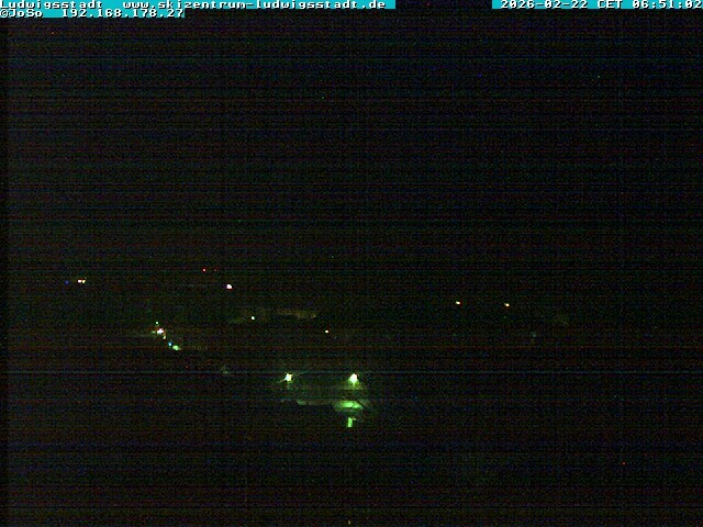 Archiv Foto Webcam Ludwigsstadt Blick auf die Stadt