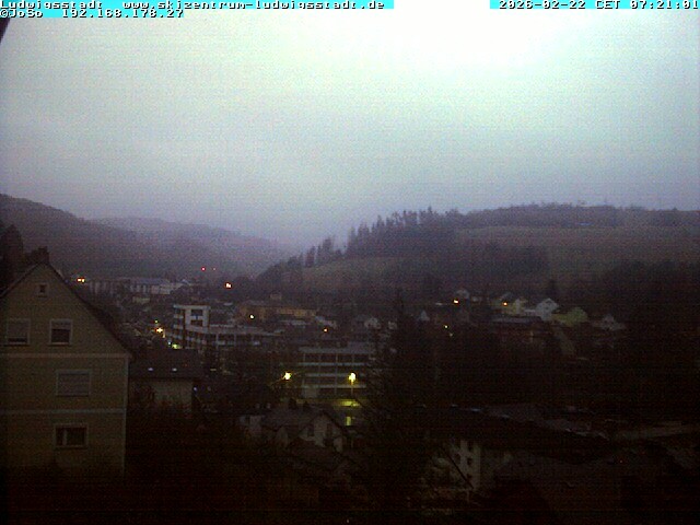 Archiv Foto Webcam Ludwigsstadt Blick auf die Stadt
