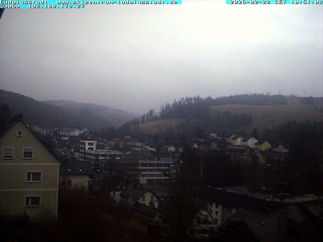 Archiv Foto Webcam Ludwigsstadt Blick auf die Stadt