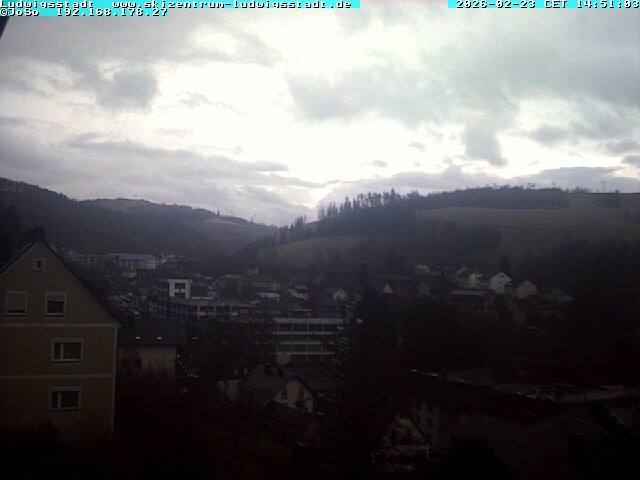 Archiv Foto Webcam Ludwigsstadt Blick auf die Stadt