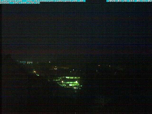 Archived image Webcam Ludwigsstadt View over the town