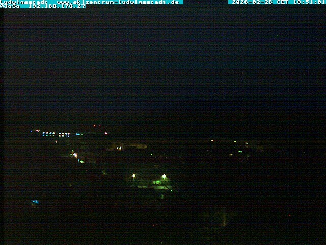 Archived image Webcam Ludwigsstadt View over the town