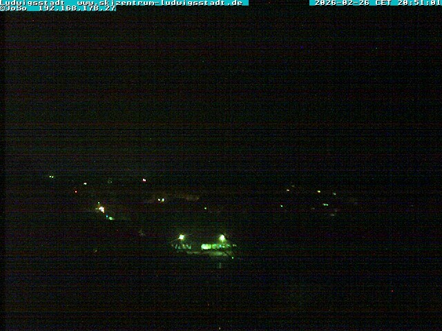 Archived image Webcam Ludwigsstadt View over the town