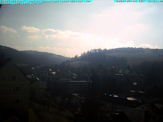 Archiv Foto Webcam Ludwigsstadt Blick auf die Stadt