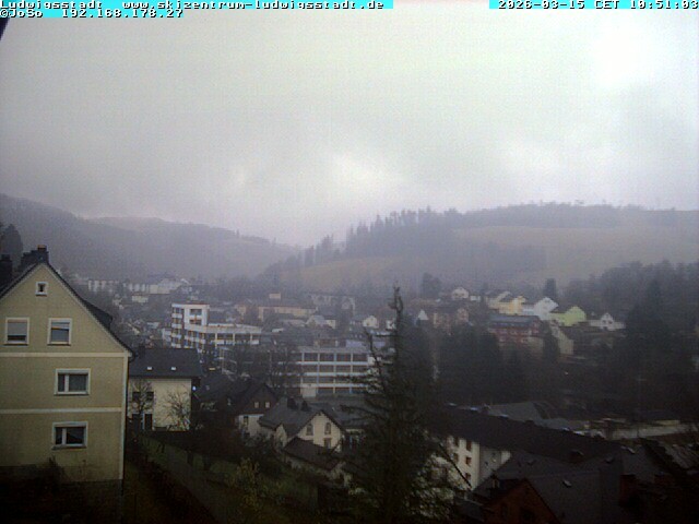 Archiv Foto Webcam Ludwigsstadt Blick auf die Stadt