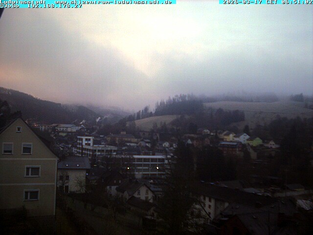 Archiv Foto Webcam Ludwigsstadt Blick auf die Stadt