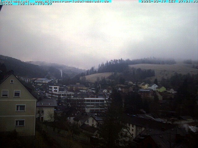 Archiv Foto Webcam Ludwigsstadt Blick auf die Stadt