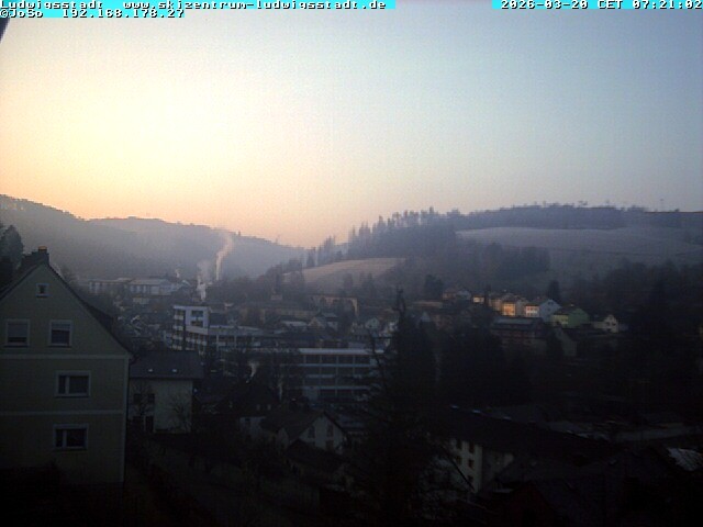 Archiv Foto Webcam Ludwigsstadt Blick auf die Stadt
