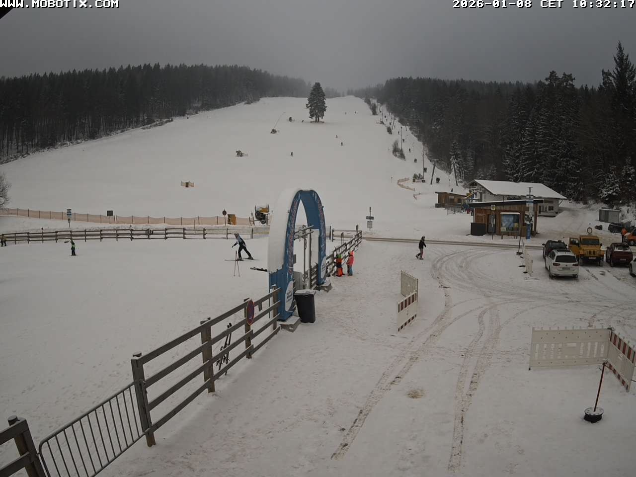 Archived image Webcam Mehlmeisel, Fichtel Mountains