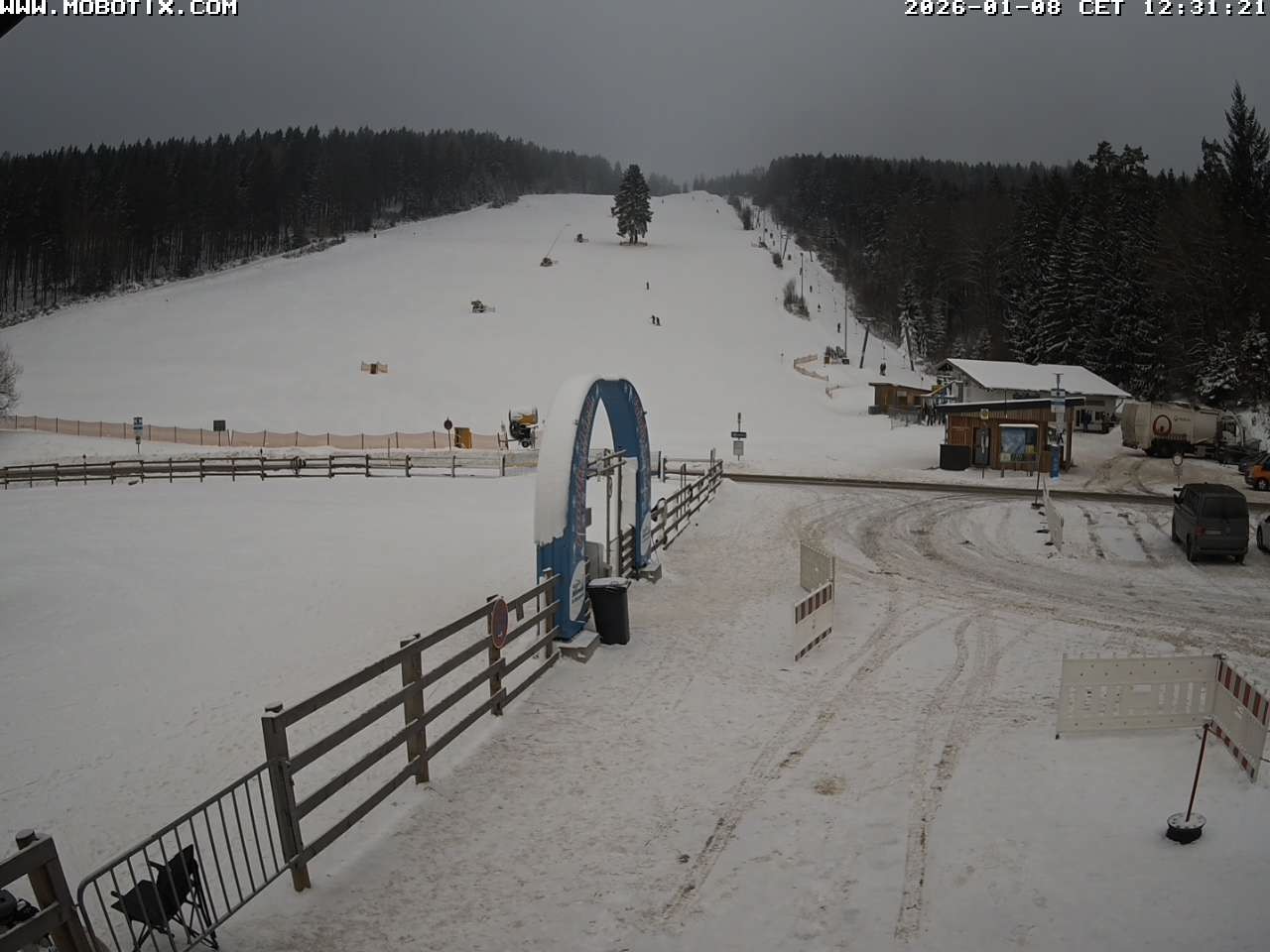 Archived image Webcam Mehlmeisel, Fichtel Mountains