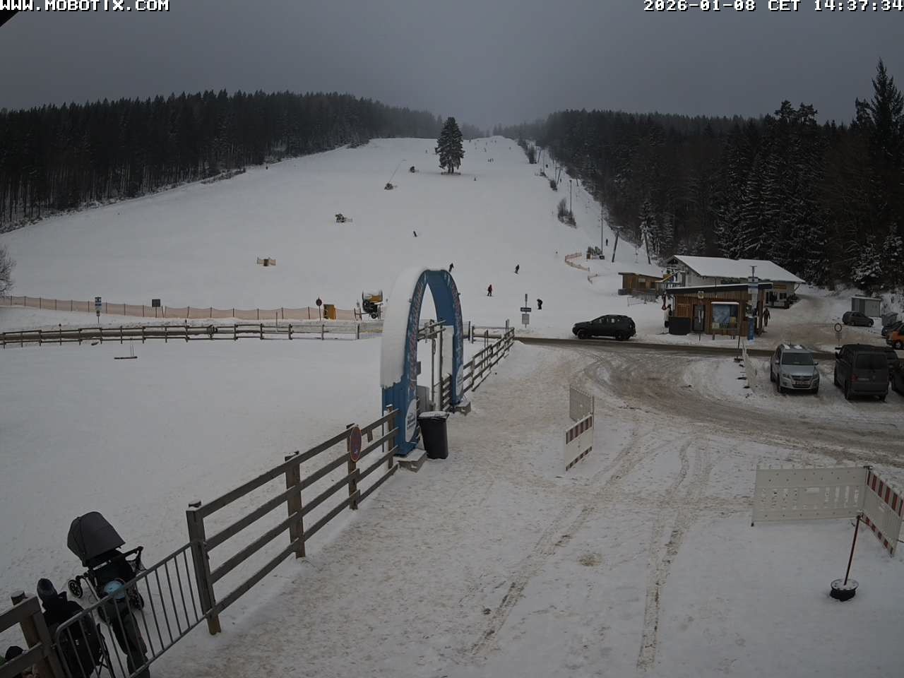 Archived image Webcam Mehlmeisel, Fichtel Mountains