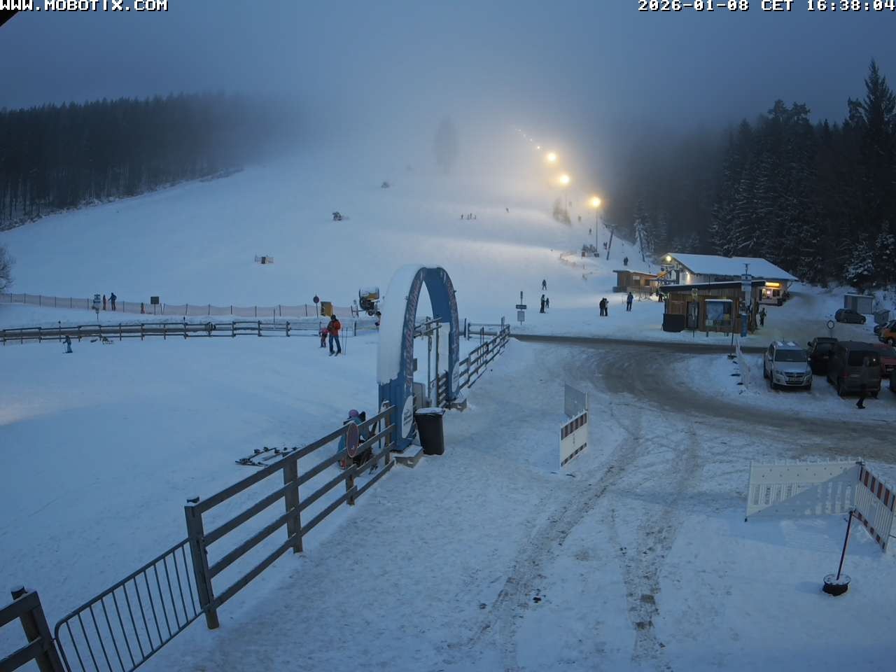 Archived image Webcam Mehlmeisel, Fichtel Mountains