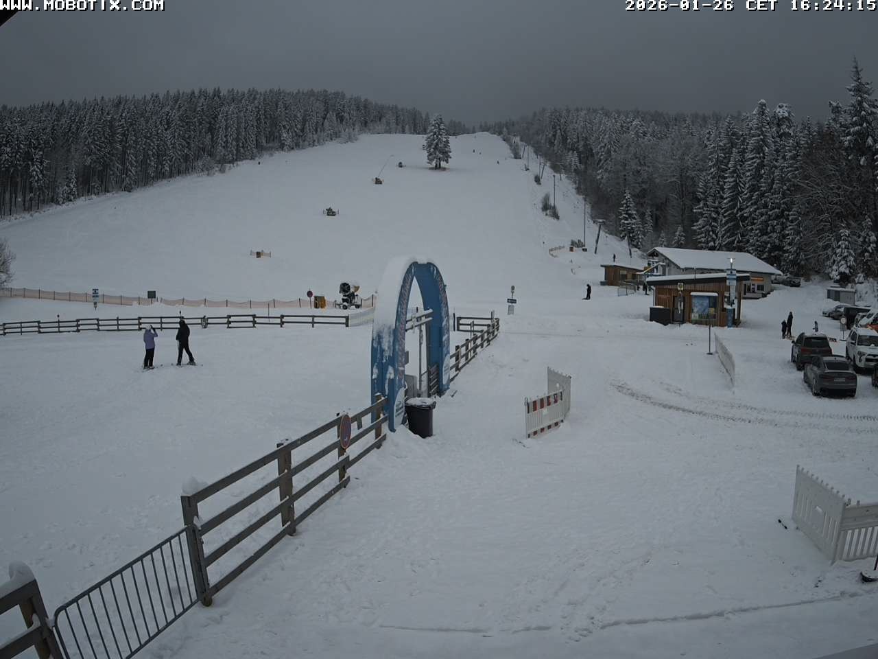 Archived image Webcam Mehlmeisel, Fichtel Mountains