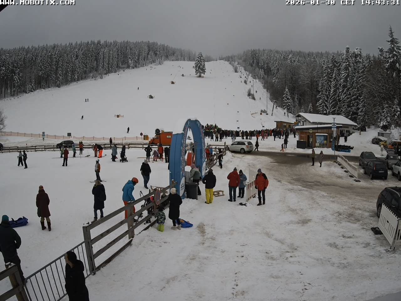 Archiv Foto Webcam Mehlmeisel Klausenlift