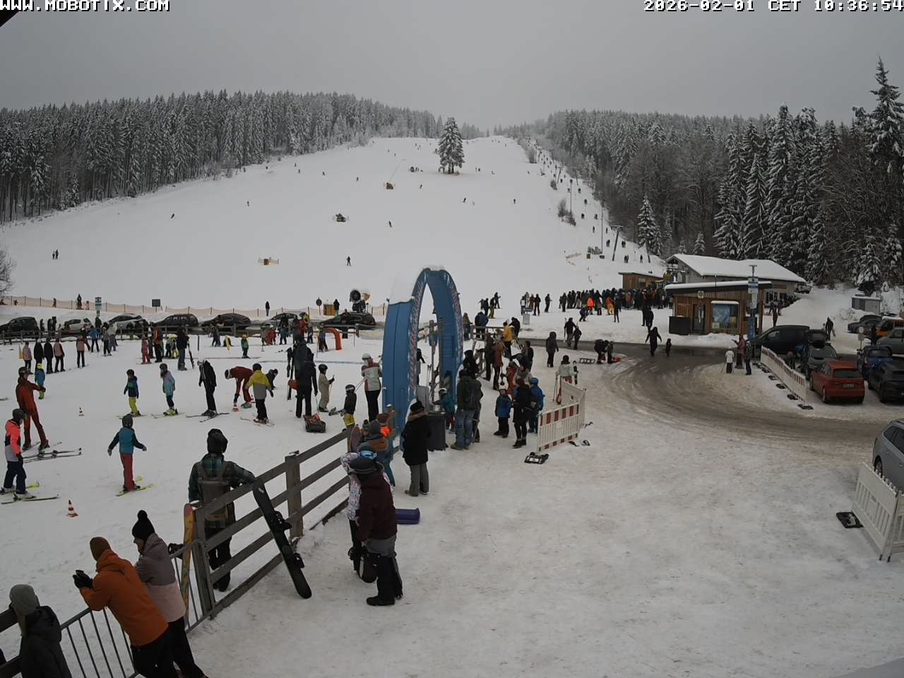 Archived image Webcam Mehlmeisel, Fichtel Mountains