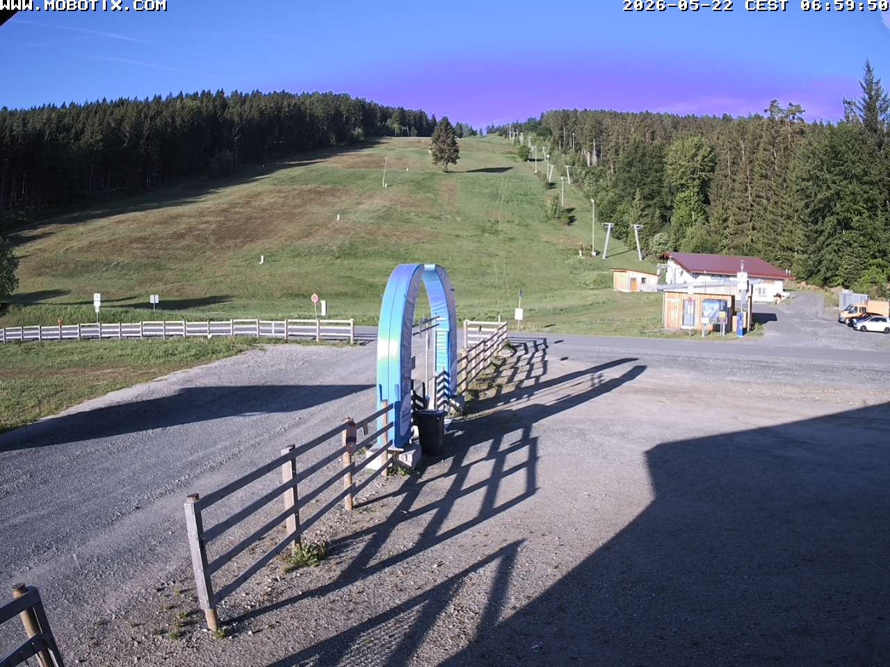 Archived image Webcam Mehlmeisel, Fichtel Mountains