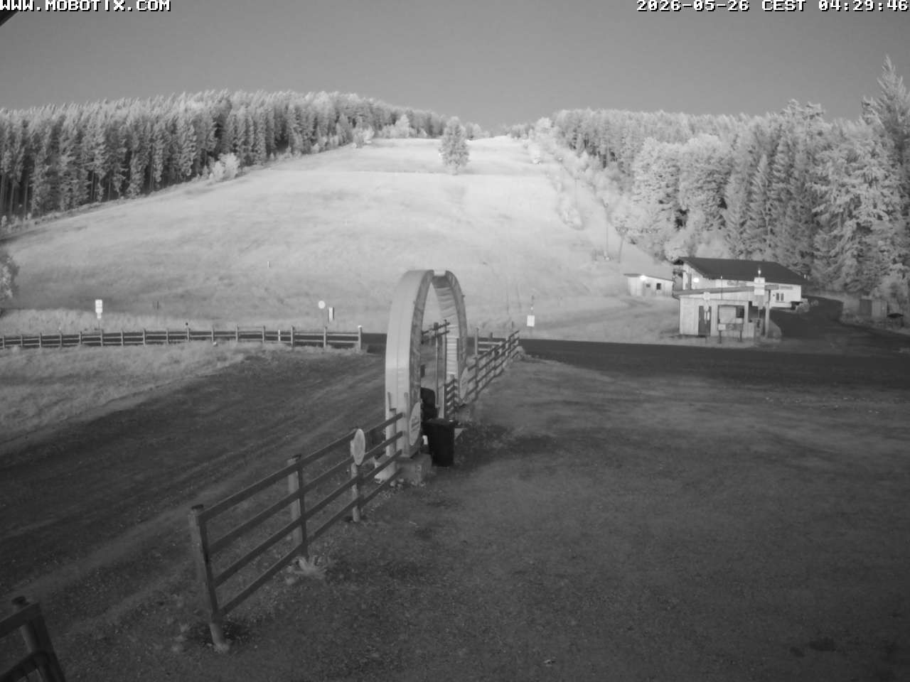Archived image Webcam Mehlmeisel, Fichtel Mountains