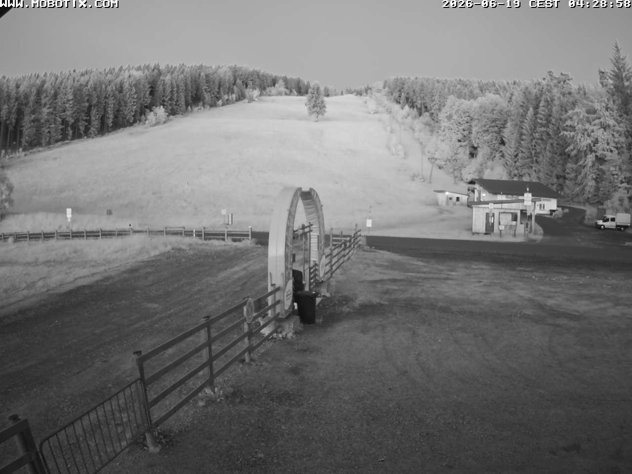 Archived image Webcam Mehlmeisel, Fichtel Mountains