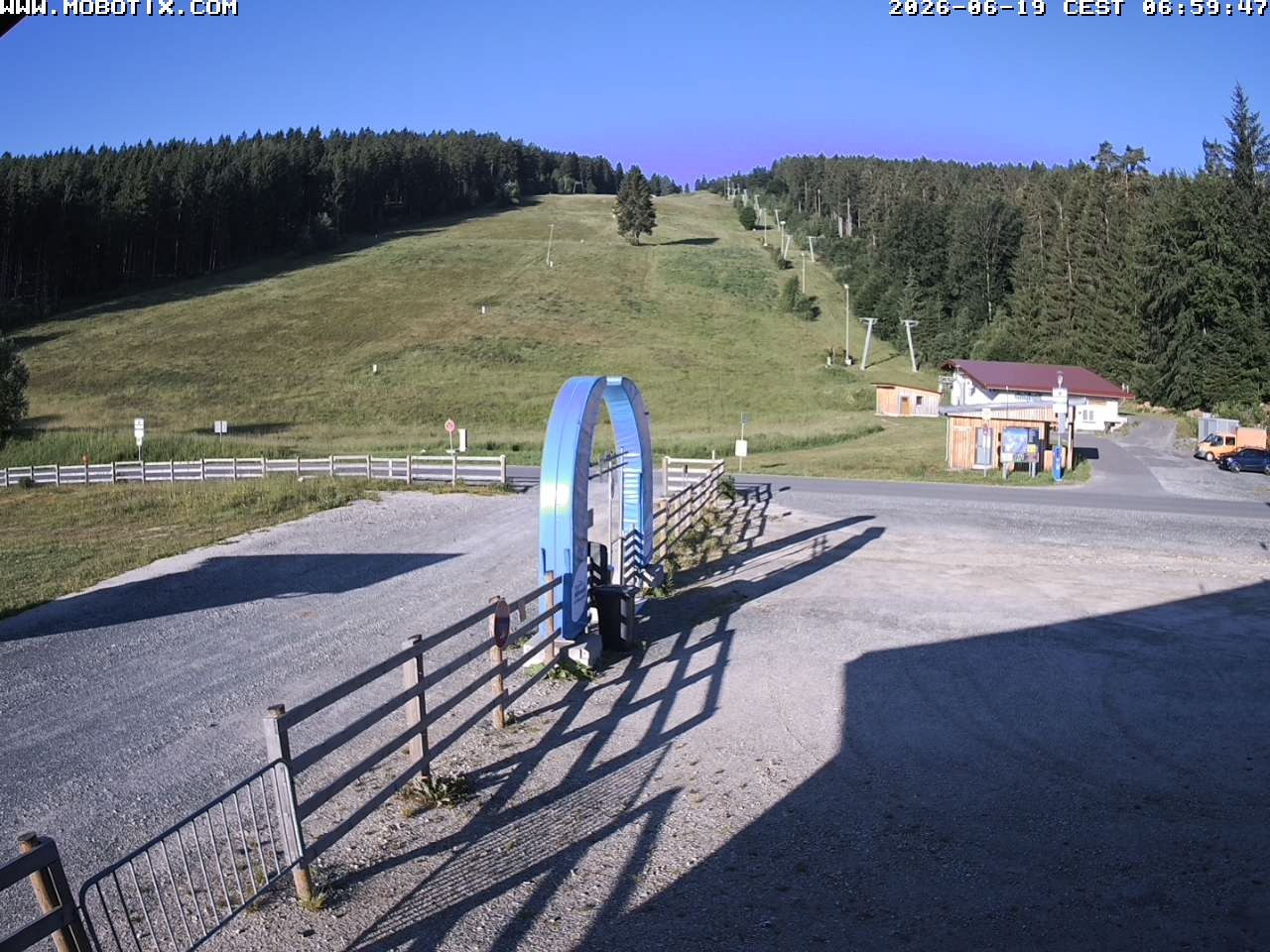Archived image Webcam Mehlmeisel, Fichtel Mountains