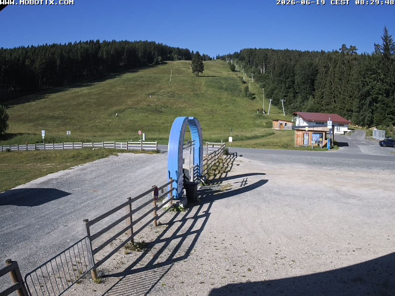 Archived image Webcam Mehlmeisel, Fichtel Mountains