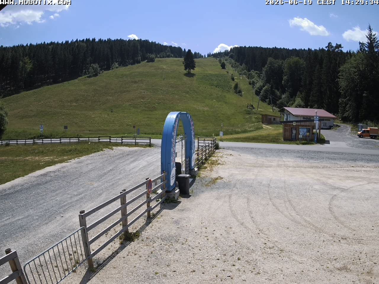 Archived image Webcam Mehlmeisel, Fichtel Mountains