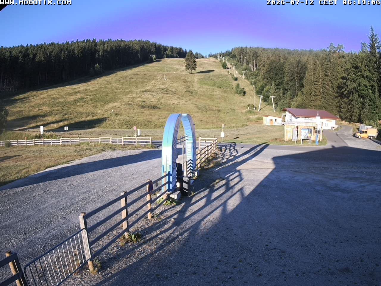 Archived image Webcam Mehlmeisel, Fichtel Mountains