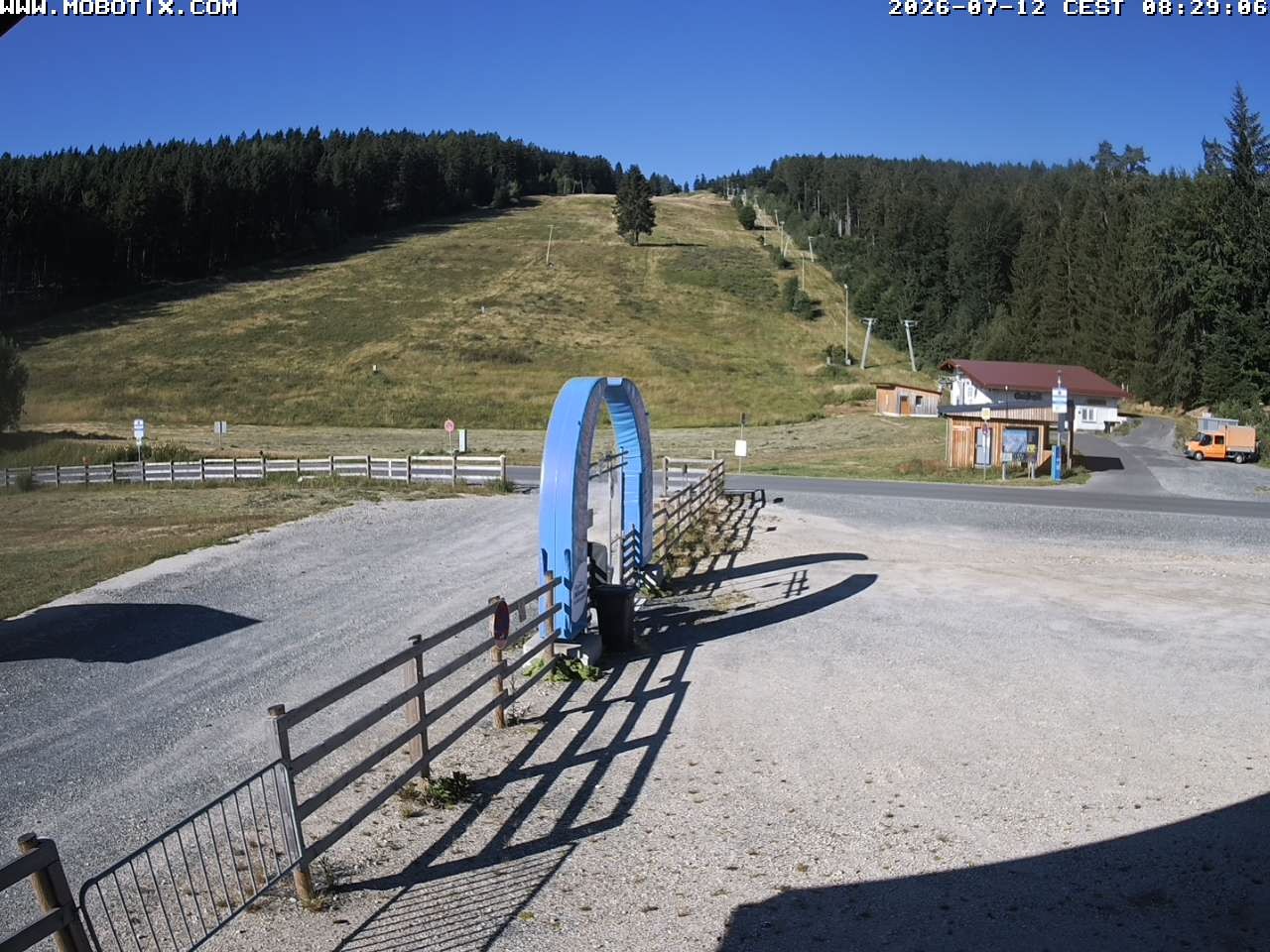 Archived image Webcam Mehlmeisel, Fichtel Mountains