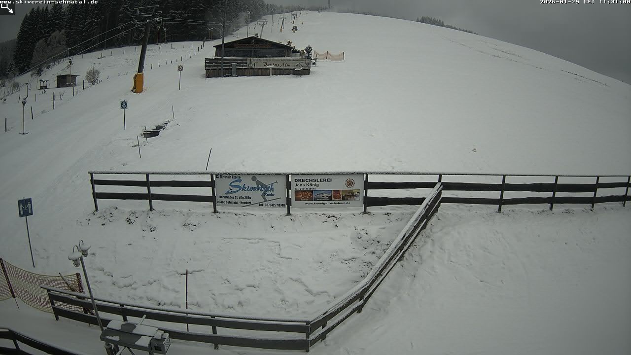 Archived image Webcam Neudorf Sehmatal