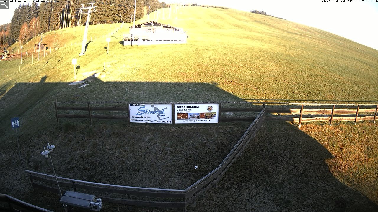 Archived image Webcam Neudorf Sehmatal
