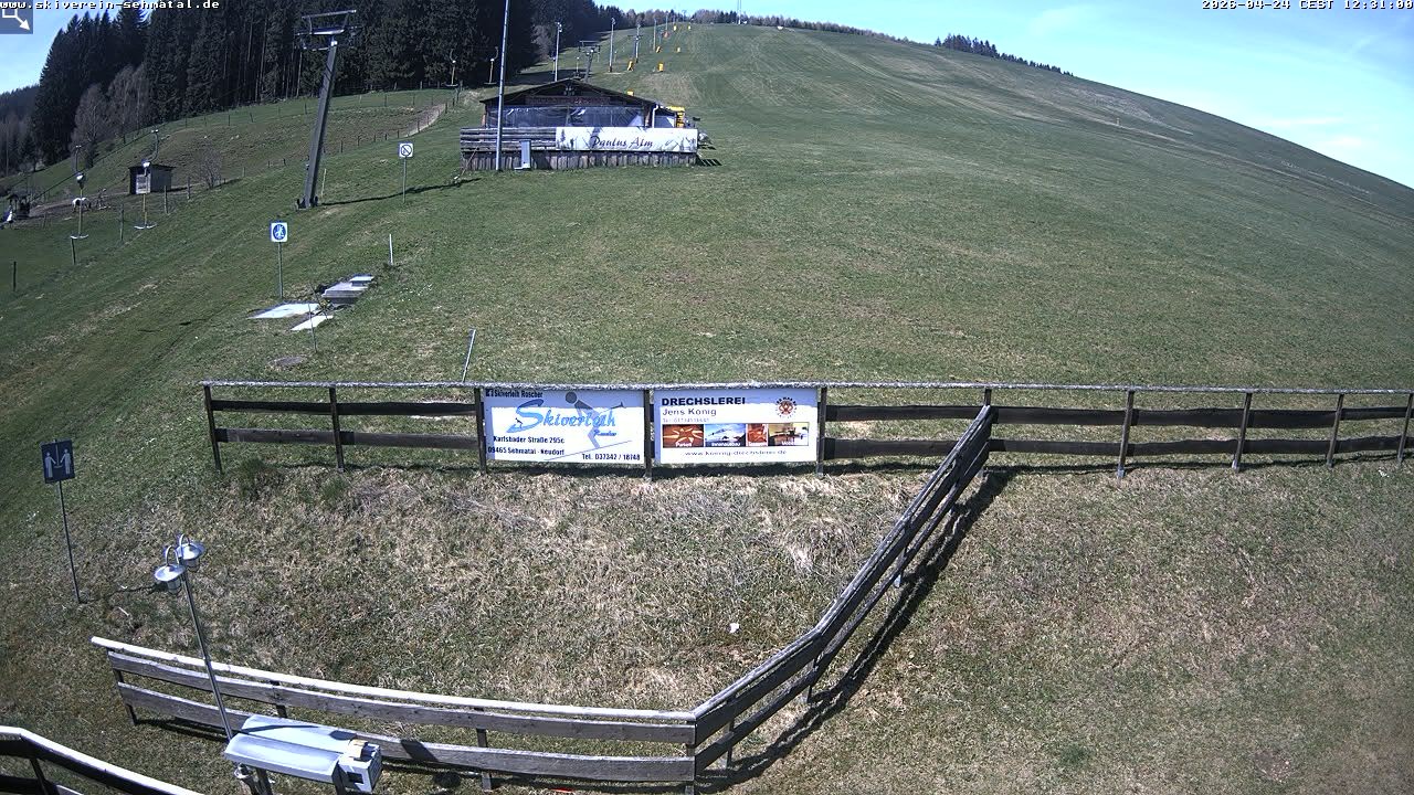 Archived image Webcam Neudorf Sehmatal