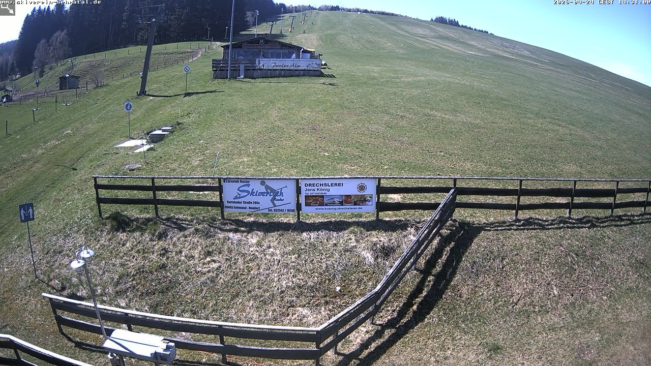 Archived image Webcam Neudorf Sehmatal