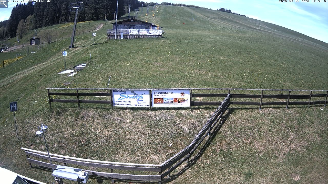 Archived image Webcam Neudorf Sehmatal