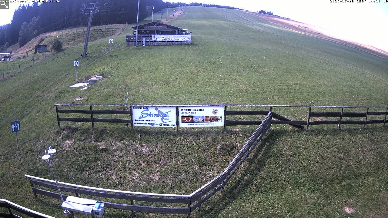Archived image Webcam Neudorf Sehmatal