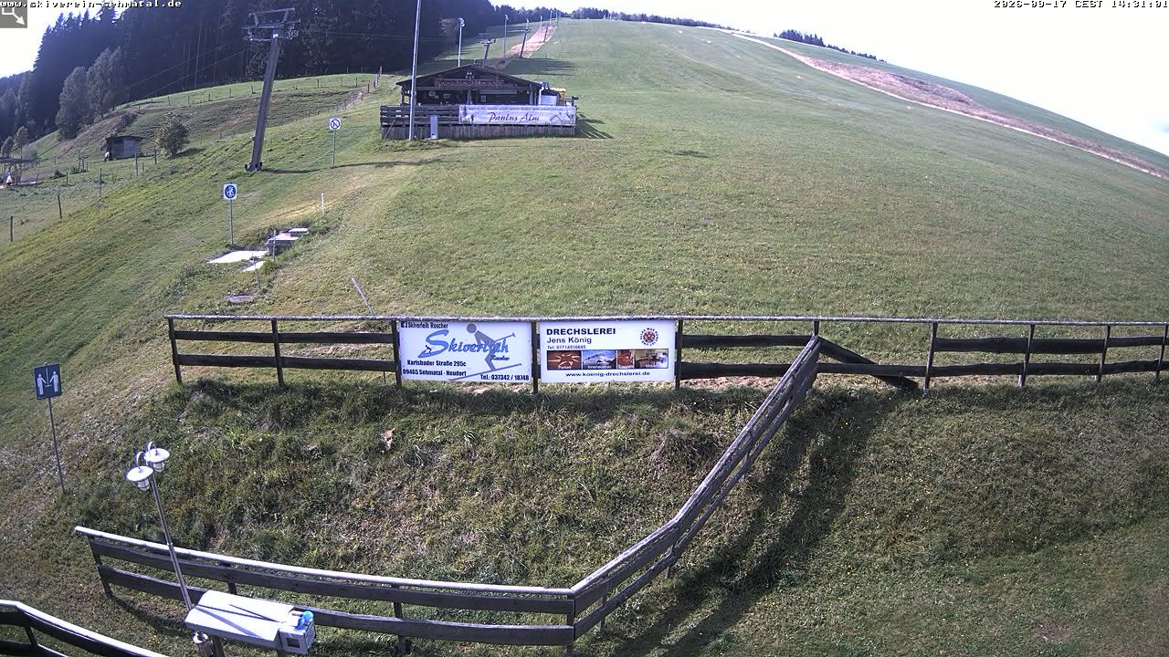 Archived image Webcam Neudorf Sehmatal