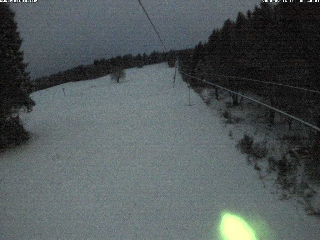 Archived image Webcam Eschenberglifte Niedersfeld the slope