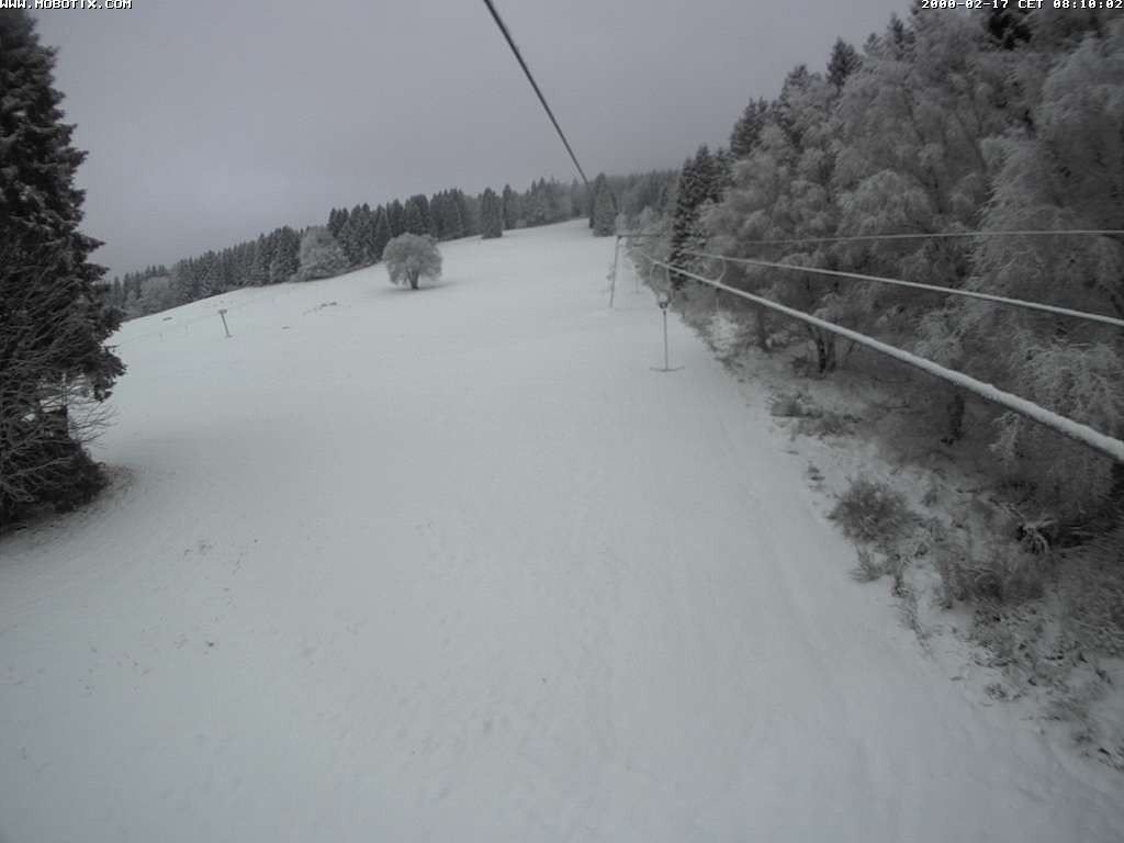 Archived image Webcam Eschenberglifte Niedersfeld the slope