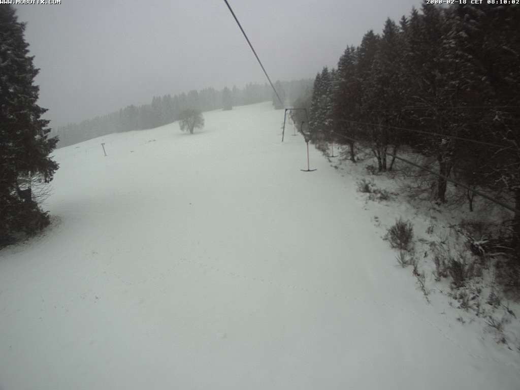 Archiv Foto Webcam Eschenberglifte Niedersfeld Blick auf die Piste
