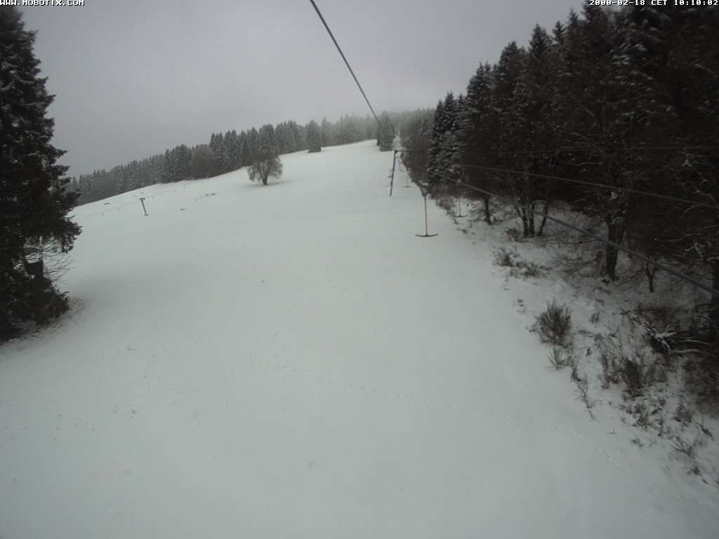 Archiv Foto Webcam Eschenberglifte Niedersfeld Blick auf die Piste