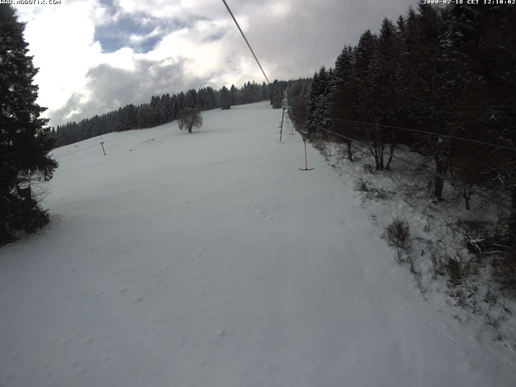 Archiv Foto Webcam Eschenberglifte Niedersfeld Blick auf die Piste