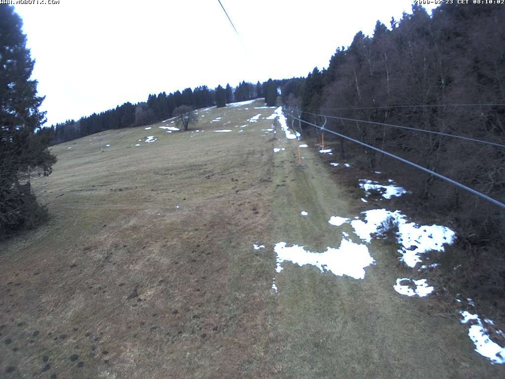 Archived image Webcam Eschenberglifte Niedersfeld the slope