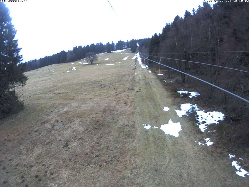 Archived image Webcam Eschenberglifte Niedersfeld the slope