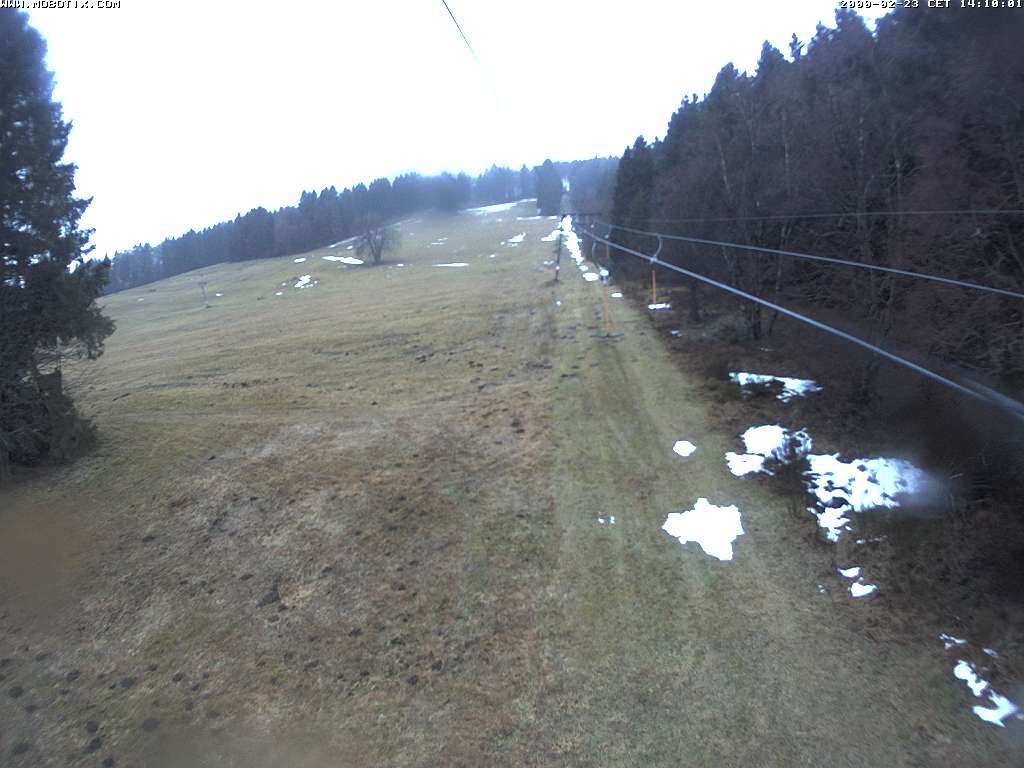 Archiv Foto Webcam Eschenberglifte Niedersfeld Blick auf die Piste