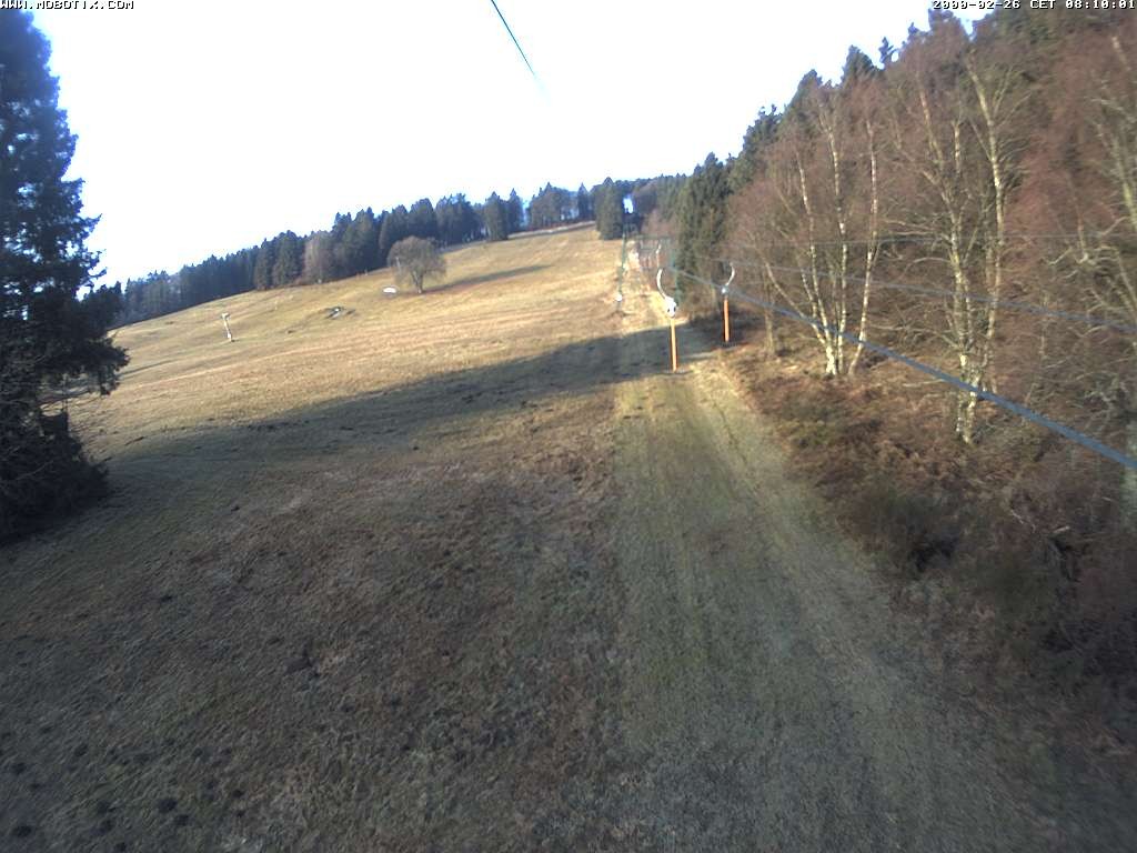 Archived image Webcam Eschenberglifte Niedersfeld the slope
