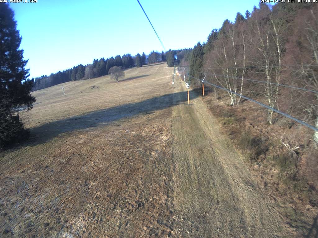 Archiv Foto Webcam Eschenberglifte Niedersfeld Blick auf die Piste