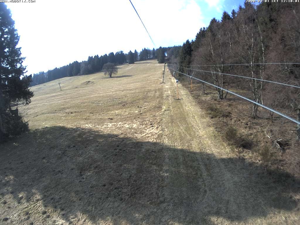 Archiv Foto Webcam Eschenberglifte Niedersfeld Blick auf die Piste