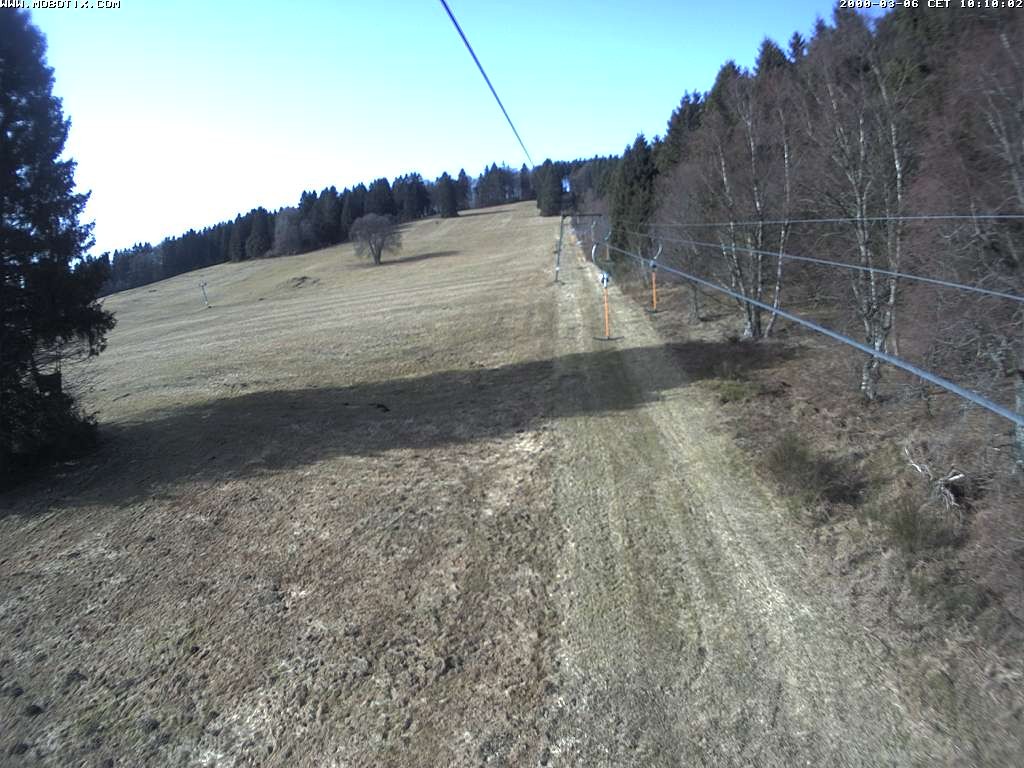 Archiv Foto Webcam Eschenberglifte Niedersfeld Blick auf die Piste