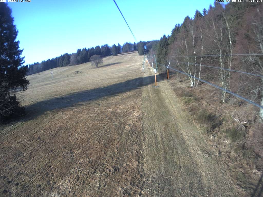 Archiv Foto Webcam Eschenberglifte Niedersfeld Blick auf die Piste