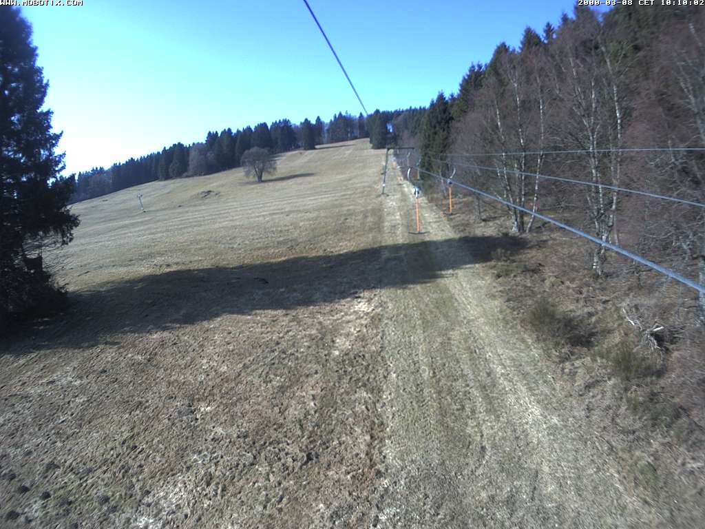 Archiv Foto Webcam Eschenberglifte Niedersfeld Blick auf die Piste