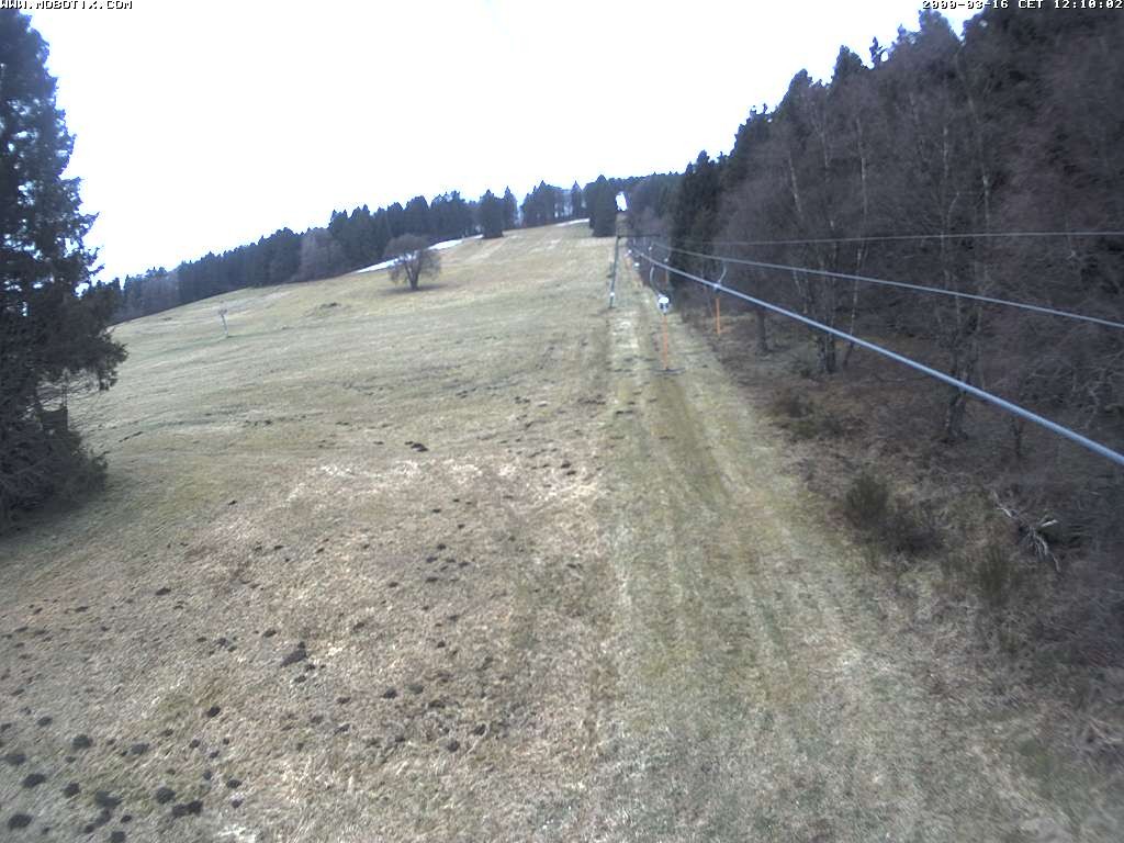 Archiv Foto Webcam Eschenberglifte Niedersfeld Blick auf die Piste
