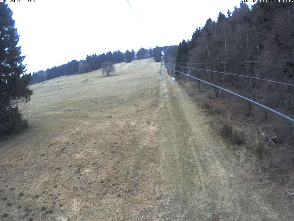 Archiv Foto Webcam Eschenberglifte Niedersfeld Blick auf die Piste